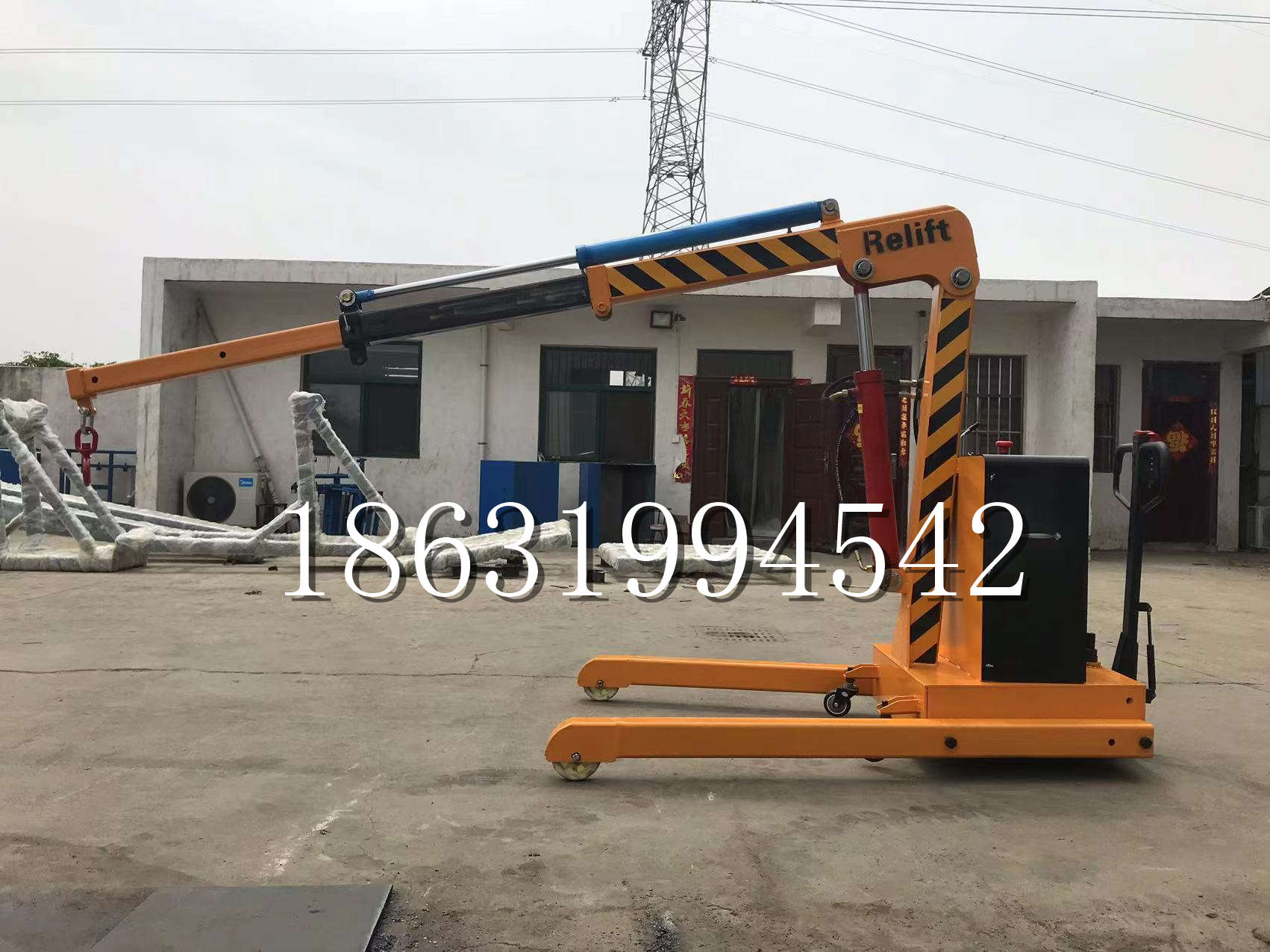 抚松县久征定做3吨三轮随车吊 农用园林绿化移树吊 平板工程用小吊机