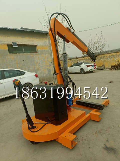 抚松县自卸车厢随车吊 自制轮式四不像起重机 四驱平板吊 5吨 贵盛